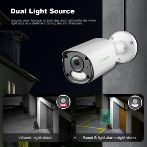 Caméra IP de sécurité POE G.Craftsman 5MP avec capteur Sony, reconnaissance faciale intelligente et comparaison des visages (GR-YUFD-M5S-AI-B(AG)) - Product Image 3