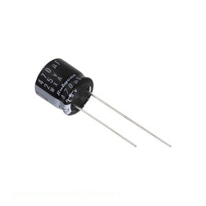 Condensateur Fabricant Canal CAP ALUM 10UF 20% 160V RADIAL TH Through Hole 10 uF 160WXA10MEFCT810X9 - Product Image 1