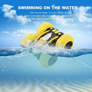 Coche de Acrobacias Anfibio de Doble Cara con <span class=keywords><strong>Control</strong></span> Remoto de 2.4G y Escala 1/24, Giro de 360 Grados, Conducción Todoterreno, Juguete de Radiocontrol - Product Image 3