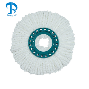 Pièces remplacées adaptées à la vadrouille <span class=keywords><strong>Leifheit</strong></span> Clean Twist Tampon de vadrouille lavable et réutilisable Tête de vadrouille mains libres sèche et humide Chiffon rotatif - Product Image 1
