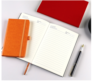 Carnet en cuir souple personnalisé A5 avec reliure thermique pour étudiants, papeterie, usage professionnel et journal intime cadeau - Product Image 2