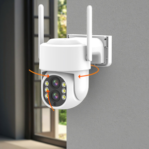 10x Zoom wifi ip mạng Máy ảnh ống kính kép con người chuyển động theo dõi an ninh CCTV Home <span class=keywords><strong>Camera</strong></span> - Product Image 1