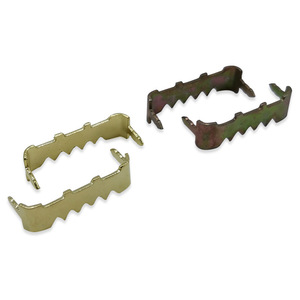 Hongzun Gold Plated Edge Cover Nail <b>Hook</b> Rectangle Photo Frame Back Panel Invisible Hardware Serrated Edge Durable - Product Image 1