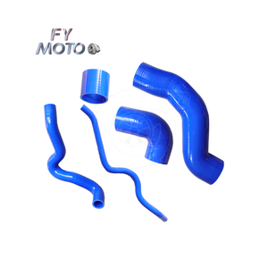 Kit de tubo de manguera de admisión de manguera Turbo Boost de silicona azul compatible con VW GOLF MK4 1,8 T 20V GTI K03 - Product Image 3