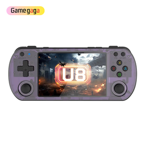 เครื่องเล่นเกมพกพา U8 หน้าจอ 4 นิ้ว คอนโซลเกมย้อนยุคสำหรับครอบครัว ระบบโอเพ่นซอร์ส หน่วยความจำ 64GB มีเกมมากกว่า 15000 เกม สำหรับ PSP - Product Image 4