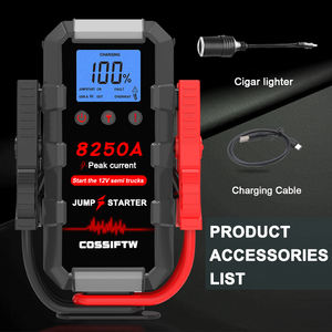 Multifonction Portable Lithium Auto Super Condensateur Démarreur de Voiture Banque d'Alimentation Booster de Batterie Démarreur de Voiture 12V 8250A <span class=keywords><strong>26000mAh</strong></span> - Product Image 4