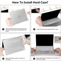 Coque en cristal pour MacBook Neo Case 13 pouces 2026 A3404 avec puce A18 Pro, résistante aux rayures, ultra-fine, coque de protection rigide