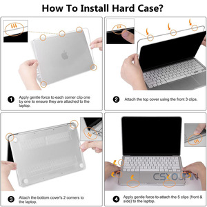 Coque en cristal pour <span class=keywords><strong>MacBook</strong></span> Neo Case <span class=keywords><strong>13</strong></span> pouces 2026 A3404 avec puce A18 <span class=keywords><strong>Pro</strong></span>, résistante aux rayures, ultra-fine, coque de protection rigide - Product Image 5