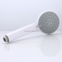Pommeau de Douche Écologique à Haute Pression 3 Modes Style Japonais, Économiseur d'Eau, Design Moderne, Matériau ABS, Chromé, Garantie 5 Ans