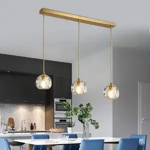 Großverkauf einstellbares Licht nordisch Vintage 3-Lampe Küche Insel moderner Kronleuchter