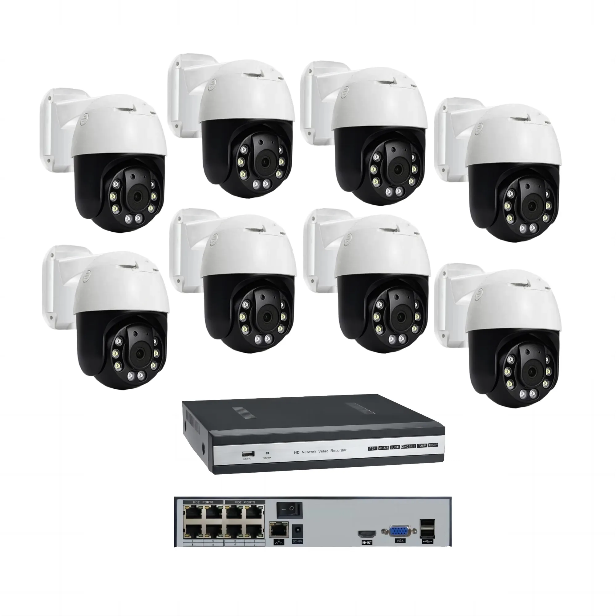 SZGOING 8 ch 6MP Face Recognition 8ch ip camera 8mp 4k set surveillance and protection system cctv 8mp 4k poe nvr 8 channel k