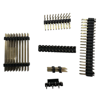 Individueller 2,54 Steigung Kunststoff gerade Pin-Kopfwerk 50 Pin ic-Steckdose PCB Doppelreihe gerade männlicher Netzteil Pin-Kopfwerk