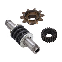 Kit de pignon d'entraînement d'embrayage pour vélo à pédale pour moteur à essence 66cc 80cc 2 temps