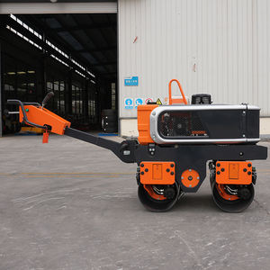 Petit Compacteur Routier Hydraulique à Double Roue, Rouleau Vibratoire à Roues en Acier, Machine à Rouler sur Chenilles - Product Image 4