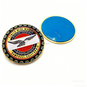 Trong Kho Giá thấp Zenith dây bánh xe-<span class=keywords><strong>campbell</strong></span> California kim loại mảng bám Electroplated men huy hiệu bán buôn - Product Image 1