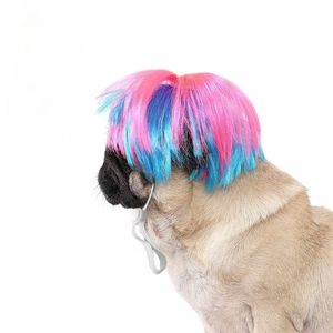 Universal Polyester Pet <b>Wig</b> <b>Halloween</b> Funny Hair Extensions for Cats and Dogs Summer Pet Supplies Accessories - Product Image 6