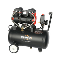 SPERAN Compresor De Aire Sin Aceite lavage de voiture électrique chinois 220V 24L 750W 1Hp compresseur d'air sans huile