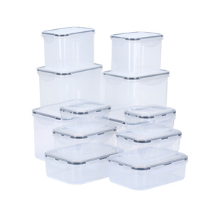 Fridge Organizer Microwavangle Bracketrep Boxes Foojointrage Containers With Lids PP Plastic Food Packing Food Box - Product Image 2