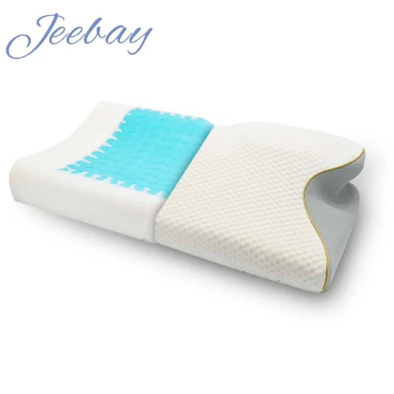 JB natural latex pillow bedding cervical memory foam gel pillow hot selling