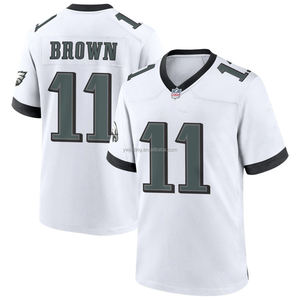 2024 Herren Philadelphia Jersey Custom American Football Shirts Genähte bestickte Jugend uniformen Sport bekleidung Logos Classic - Product Image 4
