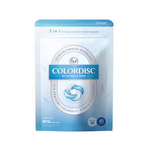 แคปซูลซักผ้าสูตรเข้มข้น CLA Wholesale Colordisc กลิ่นหอมติดทนนาน 14 วัน ป้องกันสีตก สำหรับซักผ้าหลายชนิด ขนาด 15 กรัม - Product Image 2