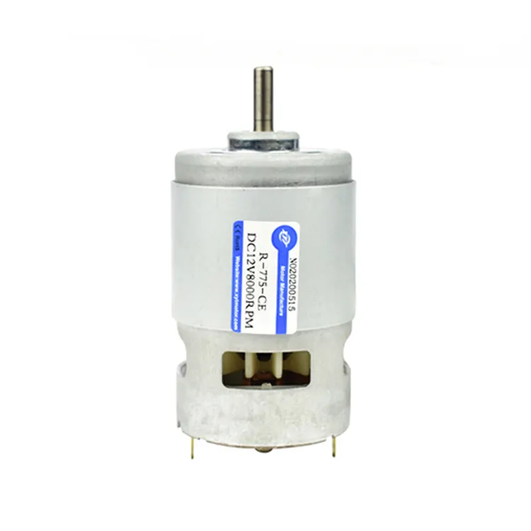 XYT 24v yüksek tork düşük hız satın 12 V mıknatıs 775 12 v Dc Motor