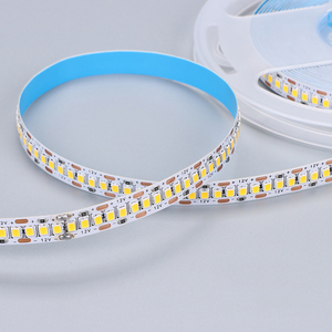 Tira de luces <span class=keywords><strong>LED</strong></span> de 12V, 24V, SMD 2835, 240LEDs/M, IP20, 10mm, blanco, 3000K, 4000K, 6500K, decoración de tira de <span class=keywords><strong>LED</strong></span> Flexible blanca cálida de alta potencia - Product Image 3