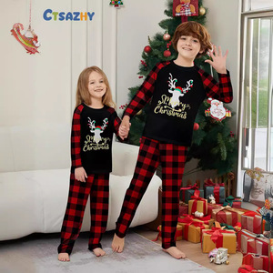 Qy i migliori set genitore-figlio per le vacanze albero di natale pigiami a manica lunga - Product Image 3