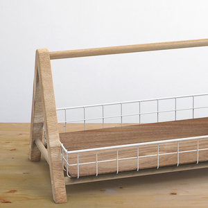 ชั้นวางขนมปังทำจากไม้ไผ่ทำมือธรรมชาติชั้นวางขนมปังออกแบบรูปทรงชิงช้า - Product Image 5