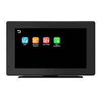 Cámara Grabadora para Auto Portátil de 7 Pulgadas de Alta Definición y Calidad con Doble Lente, Pantalla IPS con Panel de Instrumentos con IA, Grabadora de Conducción
