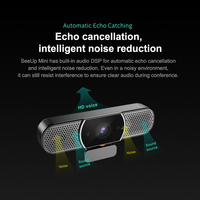 Kamera web 3 in 1 HD Pro 1080p, kamera live streaming gaming usb kamera ruang konferensi mini autofokus 360 webcam 2k