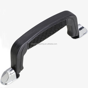 Mango de masaje de plástico de gran tamaño para maletín de aluminio, caja de <span class=keywords><strong>herramientas</strong></span> <span class=keywords><strong>con</strong></span> mango de Hardware, asientos de aleación de Zinc, fácil de doblar - Product Image 1