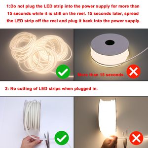 แถบไฟ LED COB 110V กันน้ำ IP65  แบบซิลิโคน  หน่วยความยาวเป็นเมตร - Product Image 6