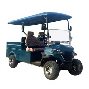 Voiturette de golf électrique de luxe 5-6 places, lumières LED, tableau de bord numérique, batterie au lithium, certifiée CE, homologuée pour la route, pour le terrain de golf - Product Image 1