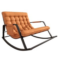 Fauteuil inclinable de luxe, mobilier de balcon tendance, idéal pour la maison, utilisable assis ou allongé, canapé haut de gamme élargi