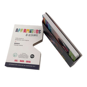 Tarjetas de Afirmaciones Minimalistas y Bonitas, Juego de Cartas para la Definición de Intenciones para la Escritura en el Diario, Proveedor de Pedidos al por Mayor - Product Image 3