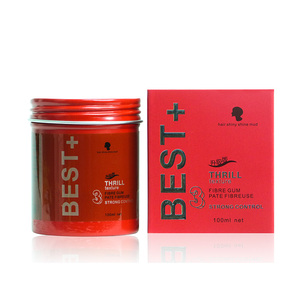 Usine de vente en gros, marque privée OEM, <span class=keywords><strong>meilleure</strong></span> tenue, barbier, produits de coiffure, pommade, <span class=keywords><strong>cire</strong></span> de coiffure pour hommes, 100ML - Product Image 2