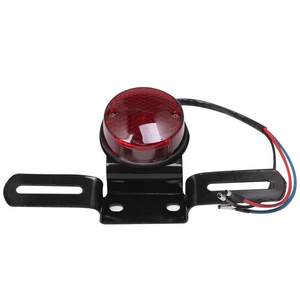 ไฟท้ายสไตล์เรโทรพร้อมไฟเลี้ยวแบบมอเตอร์ไซค์  ขายึดป้ายทะเบียน และไฟเบรกสำหรับฮาร์เลย์ชอปเปอร์ - Product Image 6