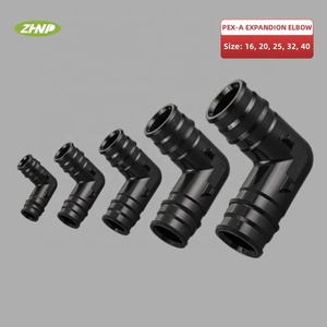 중국 파이프 제조업체 최저가 PPSU 무연 폴리 합금 냉간 팽창 90 도 20mm 물 공급 용 팔꿈치 - Product Image 5