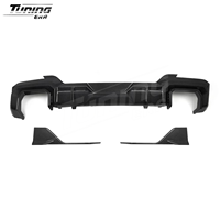 Tuning Era Diffuseur arrière en fibre de carbone sec Ajouter Kit de carrosserie pour BMW X3 G01 LCI 2022 + Mise à niveau