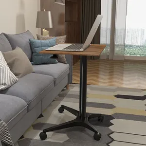 Tek sütun gaz kaldırma yüksekliği ayarlanabilir masa pnömatik dizüstü bilgisayar masası/masa ofis mobilyaları Modern 50 Set 20-30 gün