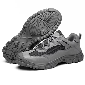 Zapatos de Seguridad Industriales JIANKUN Cómodos de Corte Bajo, Unisex, para Invierno/Verano, Uso en Fábrica, Resistentes al Desgaste, de Goma y Microfibra - Product Image 4