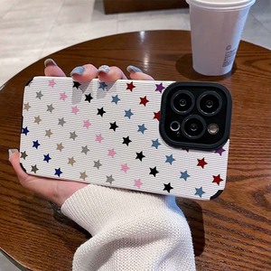 เคสโทรศัพท์มือถือหนังเทียมพิมพ์ลายดาวสีสันสดใสแบบเต็มหน้าจอ สำหรับ <span class=keywords><strong>iPhone</strong></span> X Xr Xs 11 12 13 14 15 16 17 18 Pro Max - Product Image 3