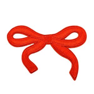 แผ่นปักลายโบว์น่ารักแบบรีดติด สำหรับตกแต่งหมวก กระเป๋าเป้ เสื้อผ้า - Product Image 6