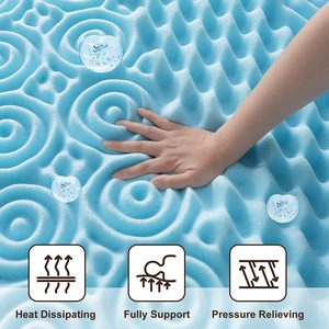 Certipur-US Factory Blue Gel BAMBOO FABRIC Cover Colchón de espuma viscoelástica Ecológico Elástico - Product Image 4
