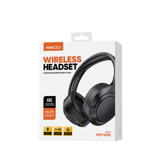 Manufacturer Noise Cancellation Wireless Headphone New ANC ENC Headset Gaming Earphone Quality Phone Headphone for Smartphones