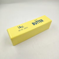 Jouets anti-stress souples en forme de bâton de beurre jaune, jouets à presser pour soulager l'anxiété et améliorer la concentration