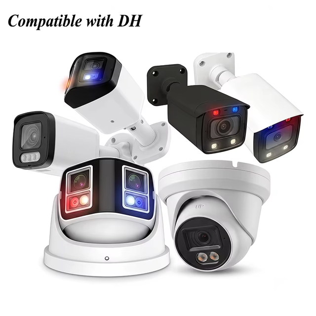 DH Compatible OEM 4MP 8MP 4K Smart Dual Light Active Deterrence Full Color Network IP Camera with Two Way Audio