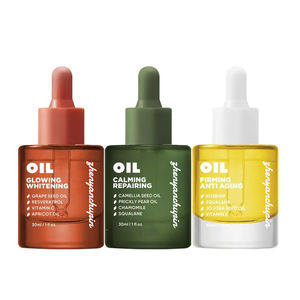 Siero Viso Anti-Età e Anti-Rughe Biologico Coreano con Etichetta Privata, Vitamina C e Retinale, Olio Riparatore per la Cura della Pelle, Prodotti Naturali per la Skincare - Product Image 1