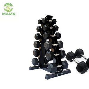 En gros 5kg En Acier Haltère Enduit De Caoutchouc Pour Musculation Musculation - Product Image 2